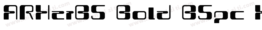 ARHeiB5 Bold B5pc H字体转换
